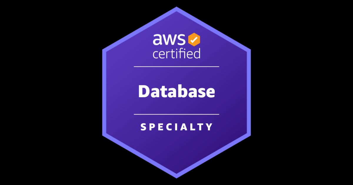 AWS Certified Database Specialty